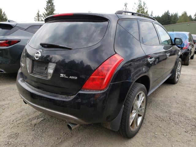 Photo 4 from auction – 2005 NISSAN MURANO SL with VIN JN8AZ08W85W403333