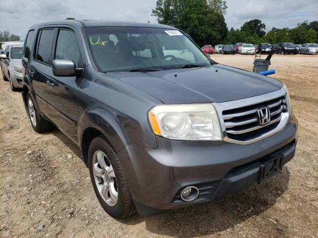HONDA PILOT EXLN 2013 with VIN 5FNYF4H7XDB026574 - Photo from auction