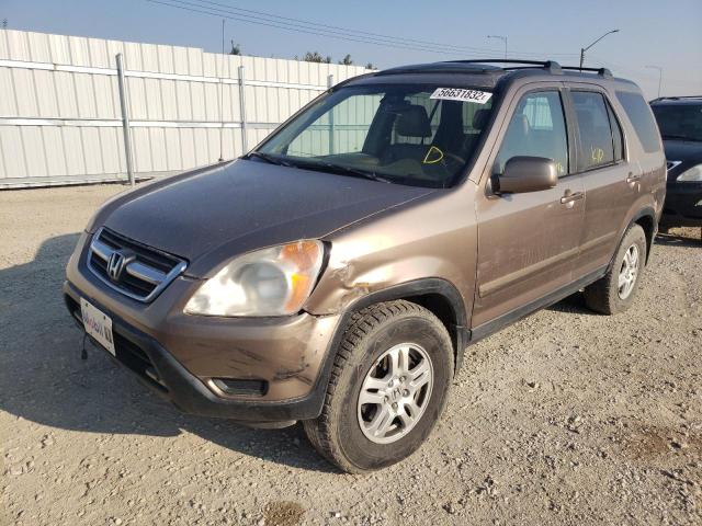 Photo 2 from auction – 2003 HONDA CR-V EX with VIN JHLRD78923C813496