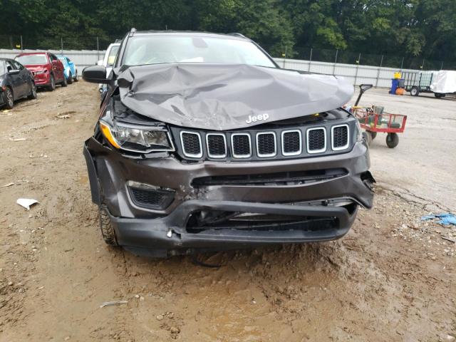 Photo 9 from auction – 2019 JEEP COMPASS SP with VIN 3C4NJCAB6KT840942