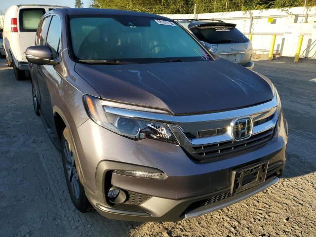 HONDA PILOT EXL 2019 with VIN 5FNYF6H57KB018391 - Photo from auction