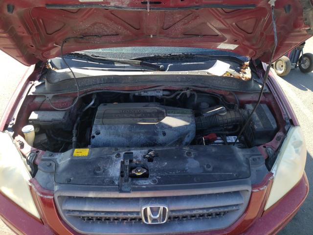Photo 7 from auction – 2003 HONDA PILOT EXL with VIN 2HKYF18533H606925