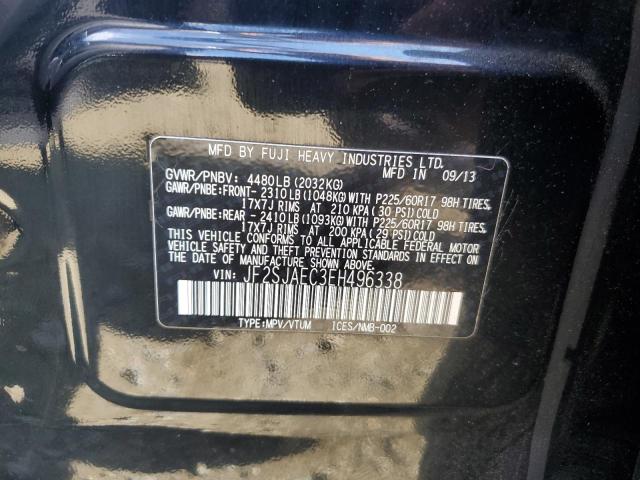 Photo 10 from auction – 2014 SUBARU FORESTER 2 with VIN JF2SJAEC3EH496338