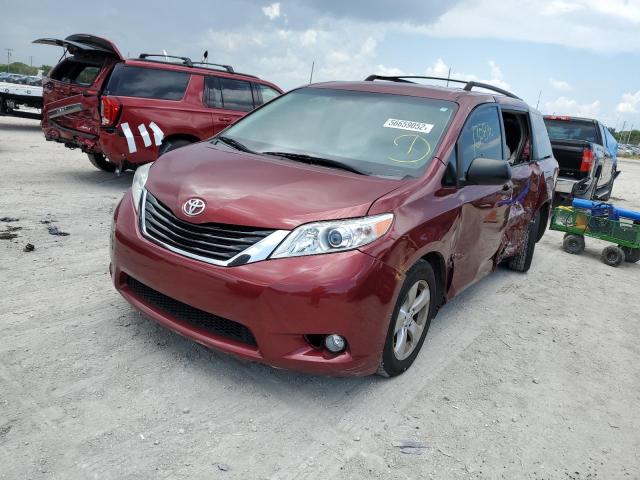 Photo 2 from auction – 2016 TOYOTA SIENNA with VIN 5TDZK3DC7GS740000