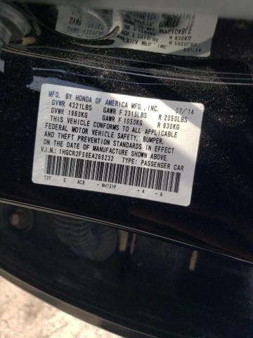 Photo 10 from auction – 2014 HONDA ACCORD SPO with VIN 1HGCR2F59EA269232