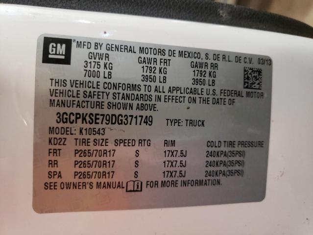 Photo 10 from auction – 2013 CHEVROLET SILVERADO with VIN 3GCPKSE79DG371749
