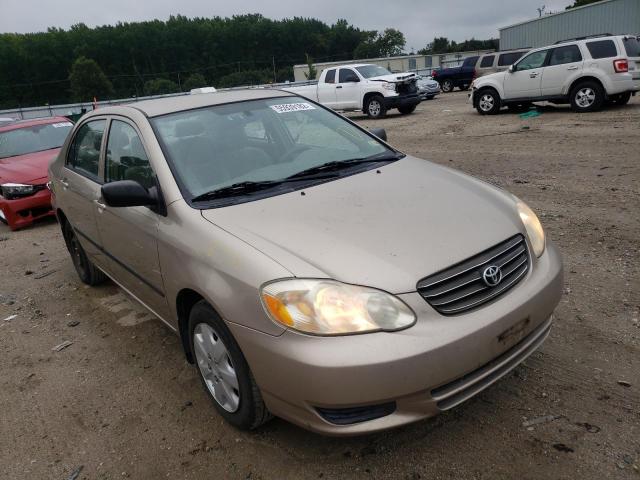 TOYOTA COROLLA CE 2004 with VIN 2T1BR32EX4C230844 - Photo from auction