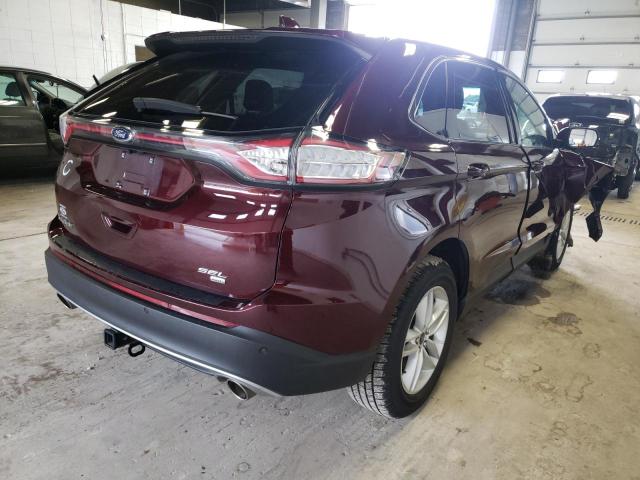 Photo 4 from auction – 2017 FORD EDGE SEL with VIN 2FMPK4J86HBB74312