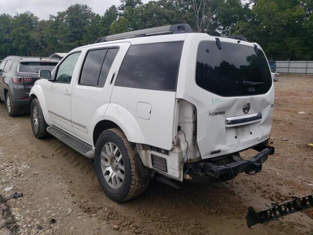 Photo 3 from auction – 2010 NISSAN PATHFINDER with VIN 5N1AR1NNXAC619429