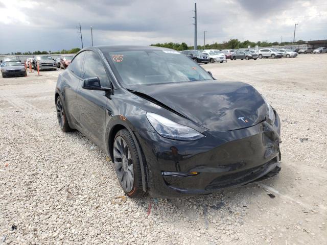 Foto 1 de la subasta – 2022 TESLA MODEL Y con VIN 7SAYGDEF7NF391145