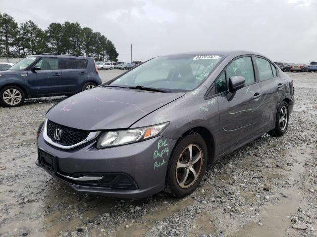 Photo 2 from auction – 2015 HONDA CIVIC SE with VIN 19XFB2F74FE275455