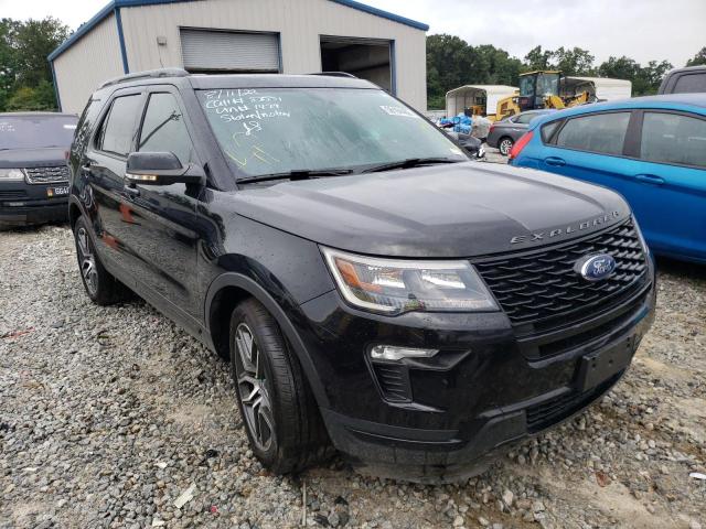 FORD EXPLORER S 2019 with VIN 1FM5K8GTXKGB11479 - Photo from auction