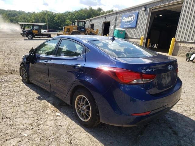 Photo 3 from auction – 2016 HYUNDAI ELANTRA SE with VIN 5NPDH4AEXGH720043