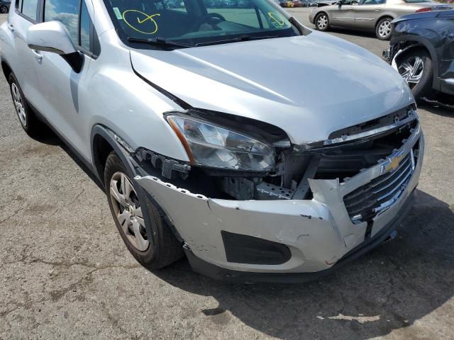 Photo 9 from auction – 2016 CHEVROLET TRAX LS with VIN KL7CJKSB9GB761917