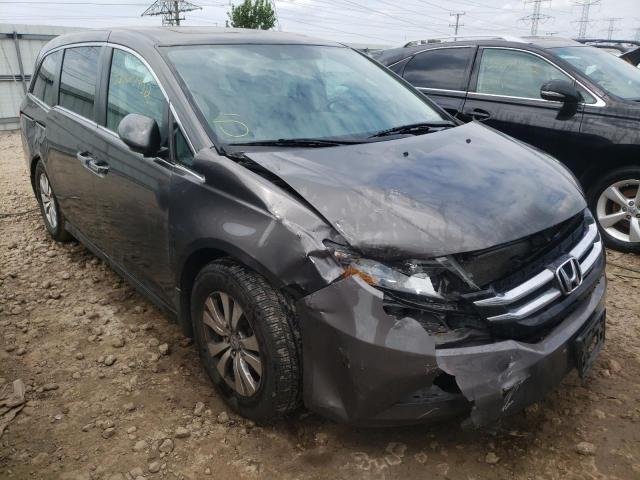 HONDA ODYSSEY EX 2015 with VIN 5FNRL5H62FB033676 - Photo from auction
