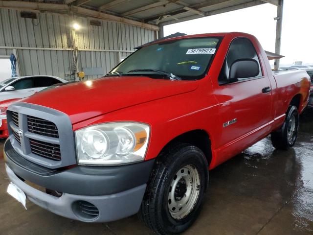 Photo 2 from auction – 2008 DODGE RAM 1500 S with VIN 1D7HA16K38J207718