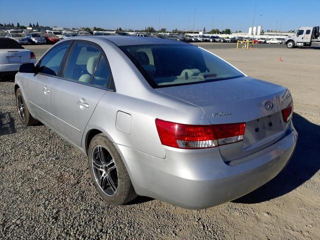 Photo 3 from auction – 2007 HYUNDAI SONATA GLS with VIN 5NPET46C47H229705