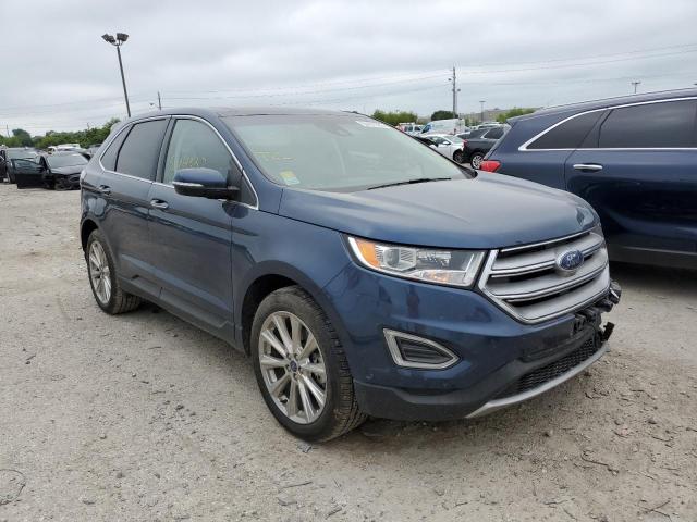 FORD EDGE TITAN 2017 with VIN 2FMPK4K98HBC30483 - Photo from auction