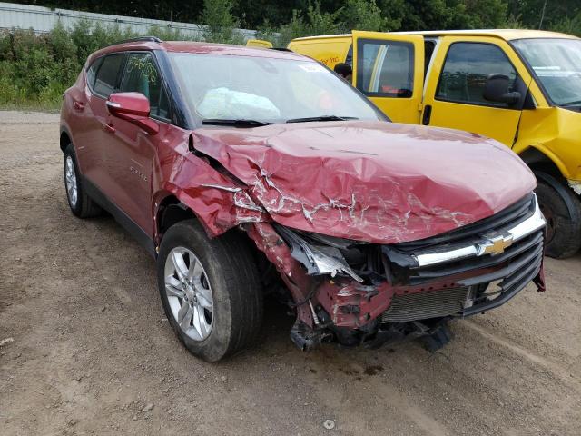 CHEVROLET BLAZER 2LT 2021 with VIN 3GNKBCRSXMS547954 - Photo from auction
