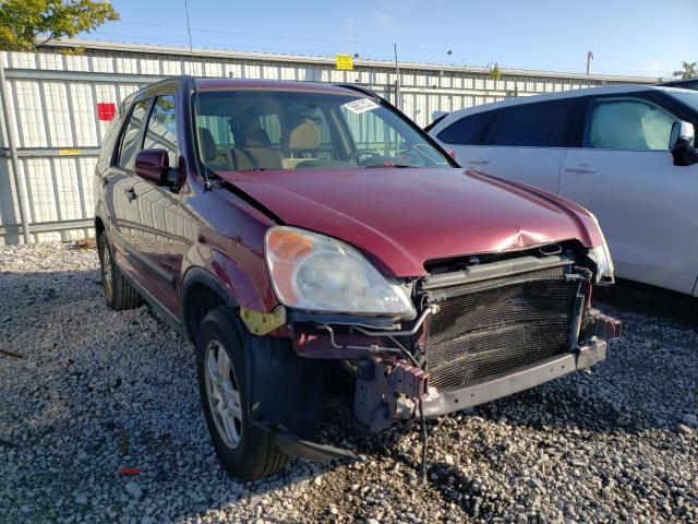 HONDA CR-V EX 2003 with VIN JHLRD78803C812497 - Photo from auction