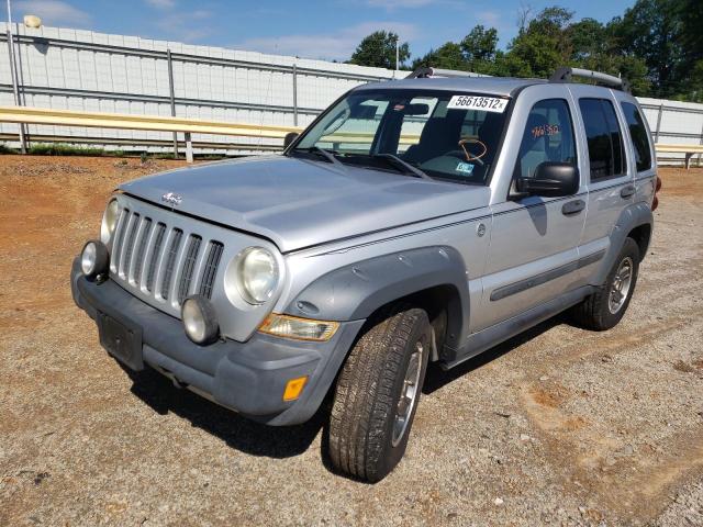 Photo 2 from auction – 2005 JEEP LIBERTY RE with VIN 1J4GL38K05W546535