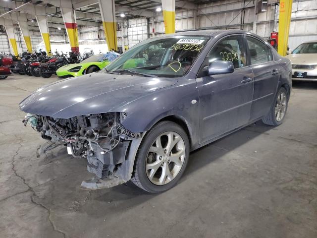 Photo 2 from auction – 2008 MAZDA 3 I with VIN JM1BK32G481157356