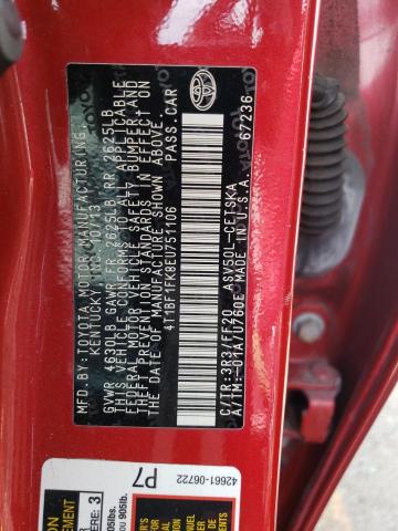 Photo 10 from auction – 2014 TOYOTA CAMRY L with VIN 4T1BF1FK8EU751106