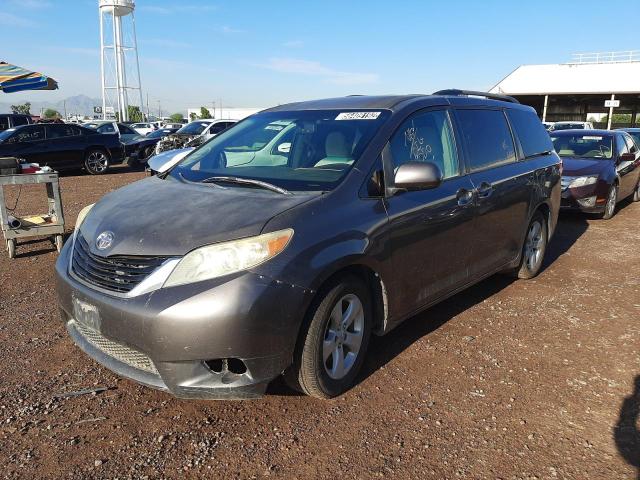 Photo 2 from auction – 2012 TOYOTA SIENNA LE with VIN 5TDKK3DCXCS249111