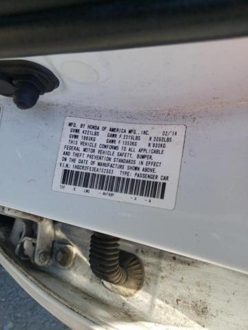 Photo 10 from auction – 2014 HONDA ACCORD SPO with VIN 1HGCR2F53EA152553