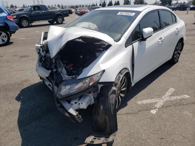 Photo 2 from auction – 2015 HONDA CIVIC EXL with VIN 19XFB2F97FE227935