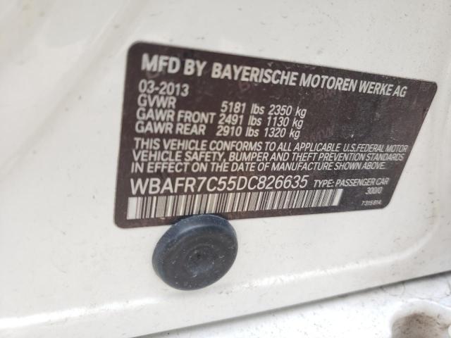Photo 10 from auction – 2013 BMW 535 I with VIN WBAFR7C55DC826635