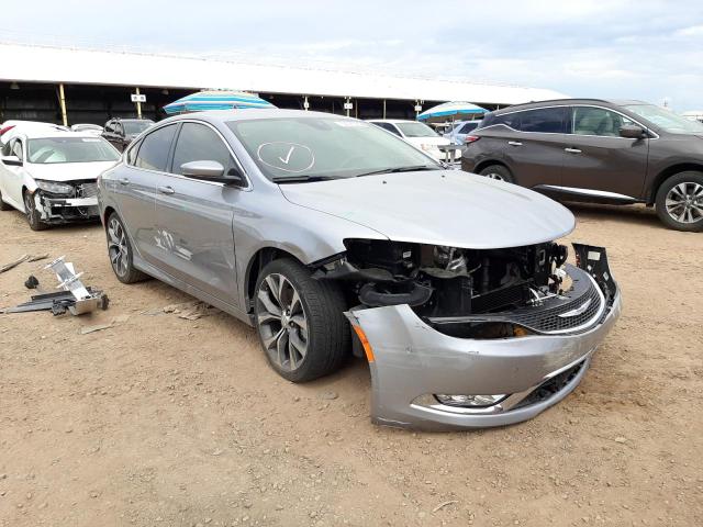 CHRYSLER 200 C 2015 with VIN 1C3CCCCB7FN553280 - Photo from auction