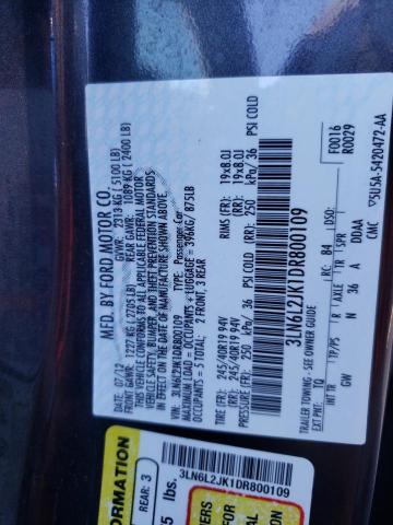 Photo 10 from auction – 2013 LINCOLN MKZ with VIN 3LN6L2JK1DR800109