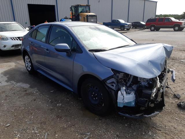 TOYOTA COROLLA LE 2021 with VIN JTDEPMAE5MJ178022 - Photo from auction