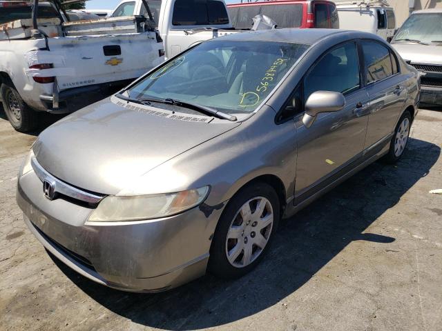 Photo 2 from auction – 2007 HONDA CIVIC LX with VIN 2HGFA16517H507142