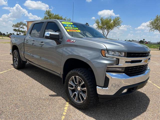 CHEVROLET SILVERADO 2021 with VIN 3GCUYDET4MG324798 - Photo from auction