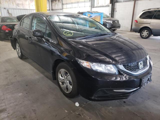 Photo 1 from auction – 2013 HONDA CIVIC LX with VIN 19XFB2F56DE265070
