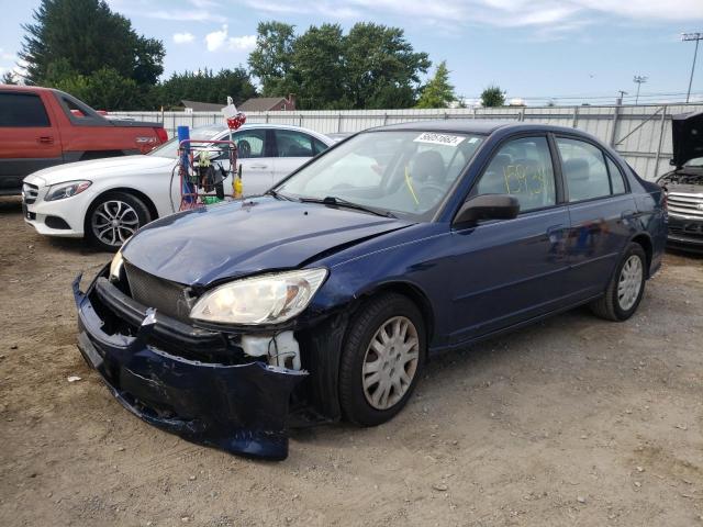 Photo 2 from auction – 2004 HONDA CIVIC LX with VIN 2HGES16574H536908
