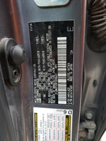 Photo 10 from auction – 2015 LEXUS GX 460 with VIN JTJBM7FX3F5098637