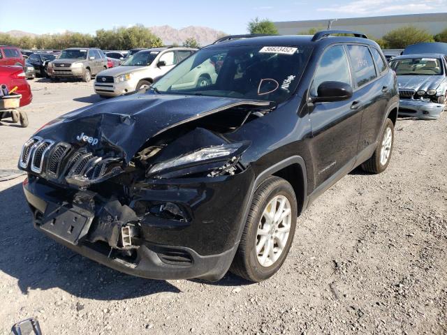 Photo 2 from auction – 2017 JEEP CHEROKEE S with VIN 1C4PJLAB8HW662625