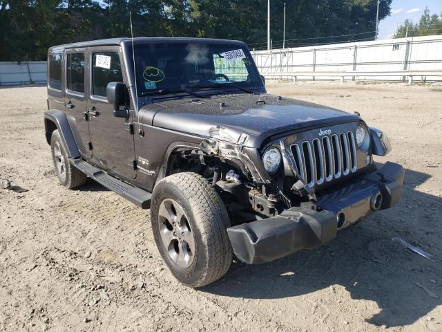 JEEP WRANGLER U 2018 with VIN 1C4BJWEG9JL822889 - Photo from auction