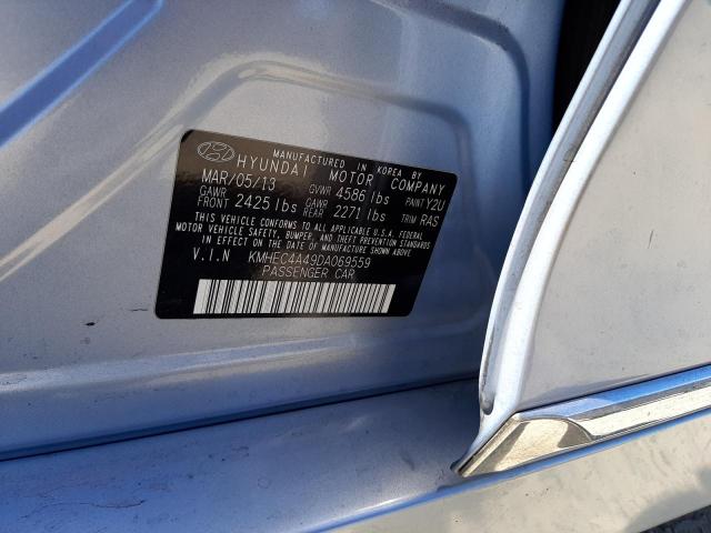 Photo 10 from auction – 2013 HYUNDAI SONATA HYB with VIN KMHEC4A49DA069559