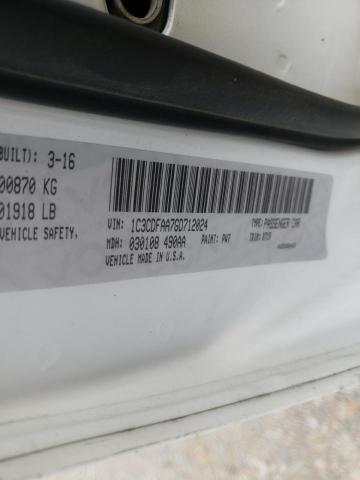 Photo 10 from auction – 2016 DODGE DART SE with VIN 1C3CDFAA7GD712024
