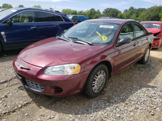 Photo 2 from auction – 2002 CHRYSLER SEBRING with VIN 1C3EL46R72N239632