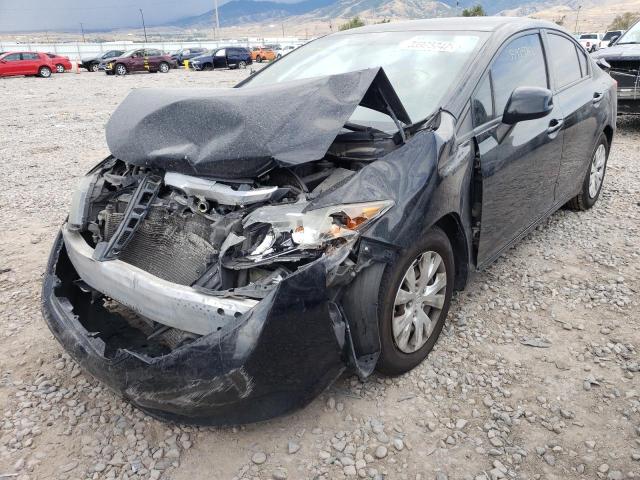 Photo 2 from auction – 2012 HONDA CIVIC LX with VIN 19XFB2F52CE096082