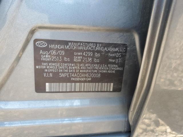 Photo 10 from auction – 2010 HYUNDAI SONATA with VIN 5NPET4AC0AH620008
