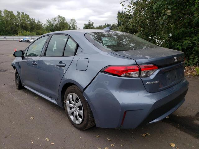 Photo 3 from auction – 2021 TOYOTA COROLLA LE with VIN 5YFEPMAE3MP213488