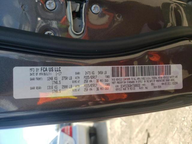 Photo 10 from auction – 2017 DODGE JOURNEY SX with VIN 3C4PDCBG8HT588632