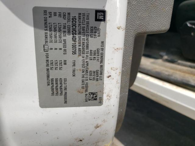 Photo 10 from auction – 2013 CHEVROLET SILVERADO with VIN 1GC0CVCG4DF100795