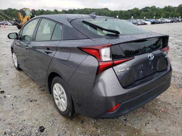 Photo 3 from auction – 2019 TOYOTA PRIUS with VIN JTDKARFU2K3070461